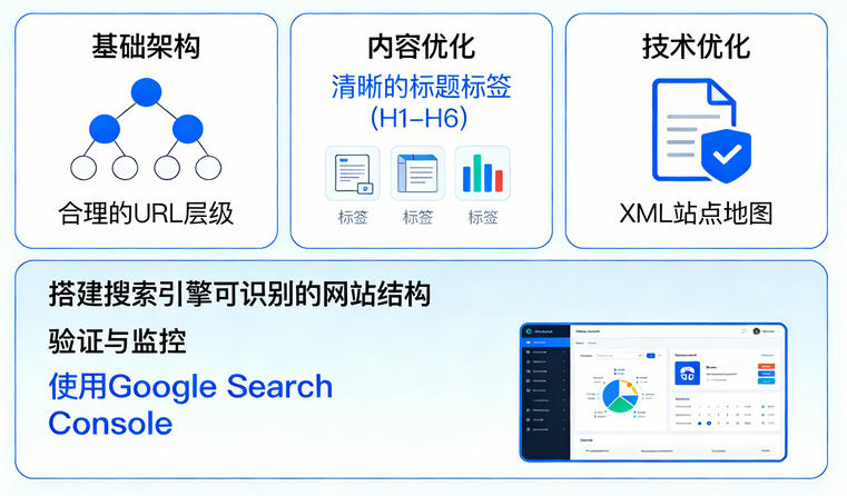 新手怎样从0到1搭建谷歌友好型网站的内容框架